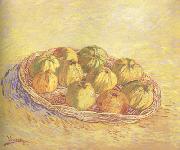 Vincent Van Gogh Still life wtih Basket of Apples (nn04) Germany oil painting reproduction
